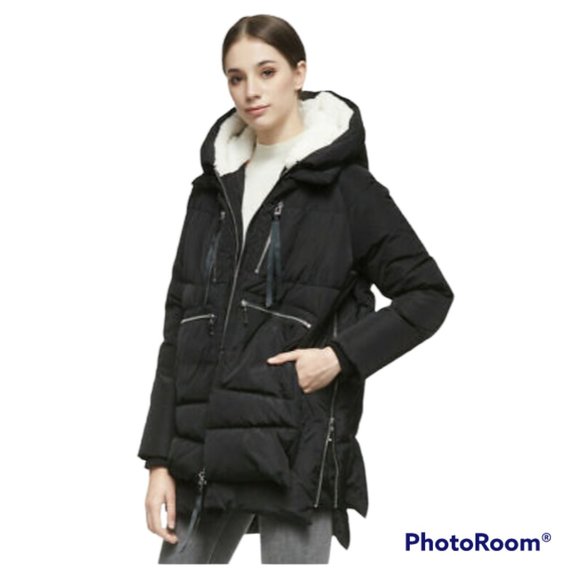 Orolay Womens Thickened Down Slightly Oversized Winter Puffer Jacket Coat Size M - Picture 2 of 10